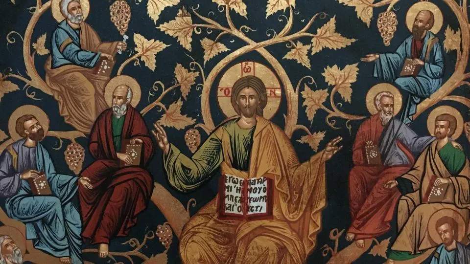 Christ the Vine Icon WCECS