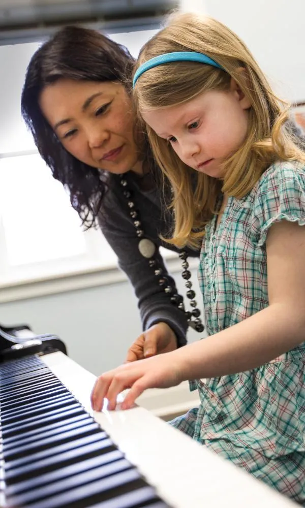 Suzuki Girl with Teacher