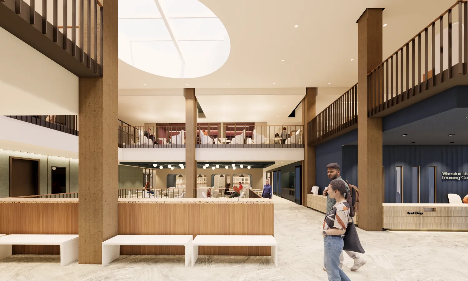Atrium Looking North