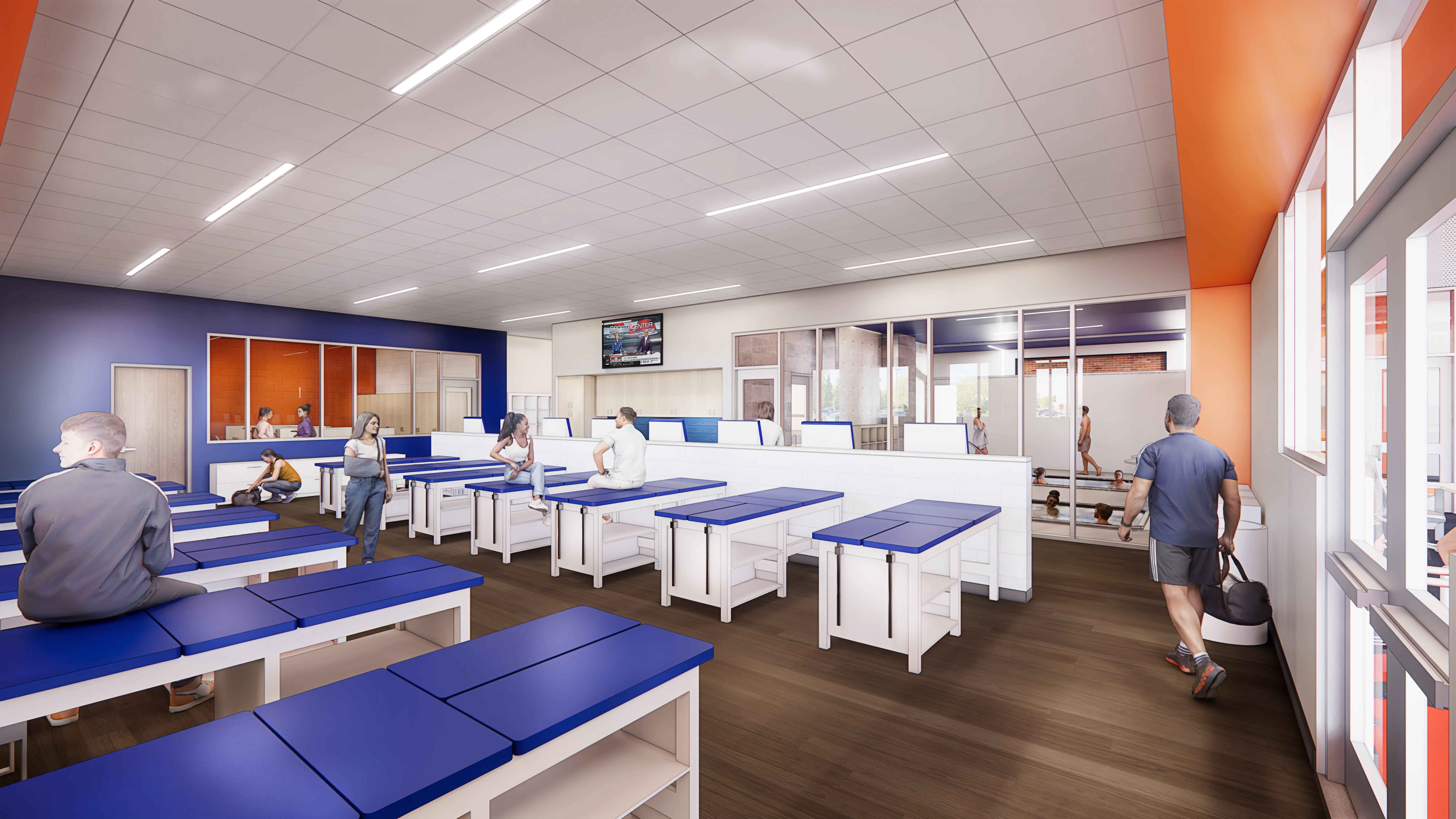 Athletics Training Room - High Res