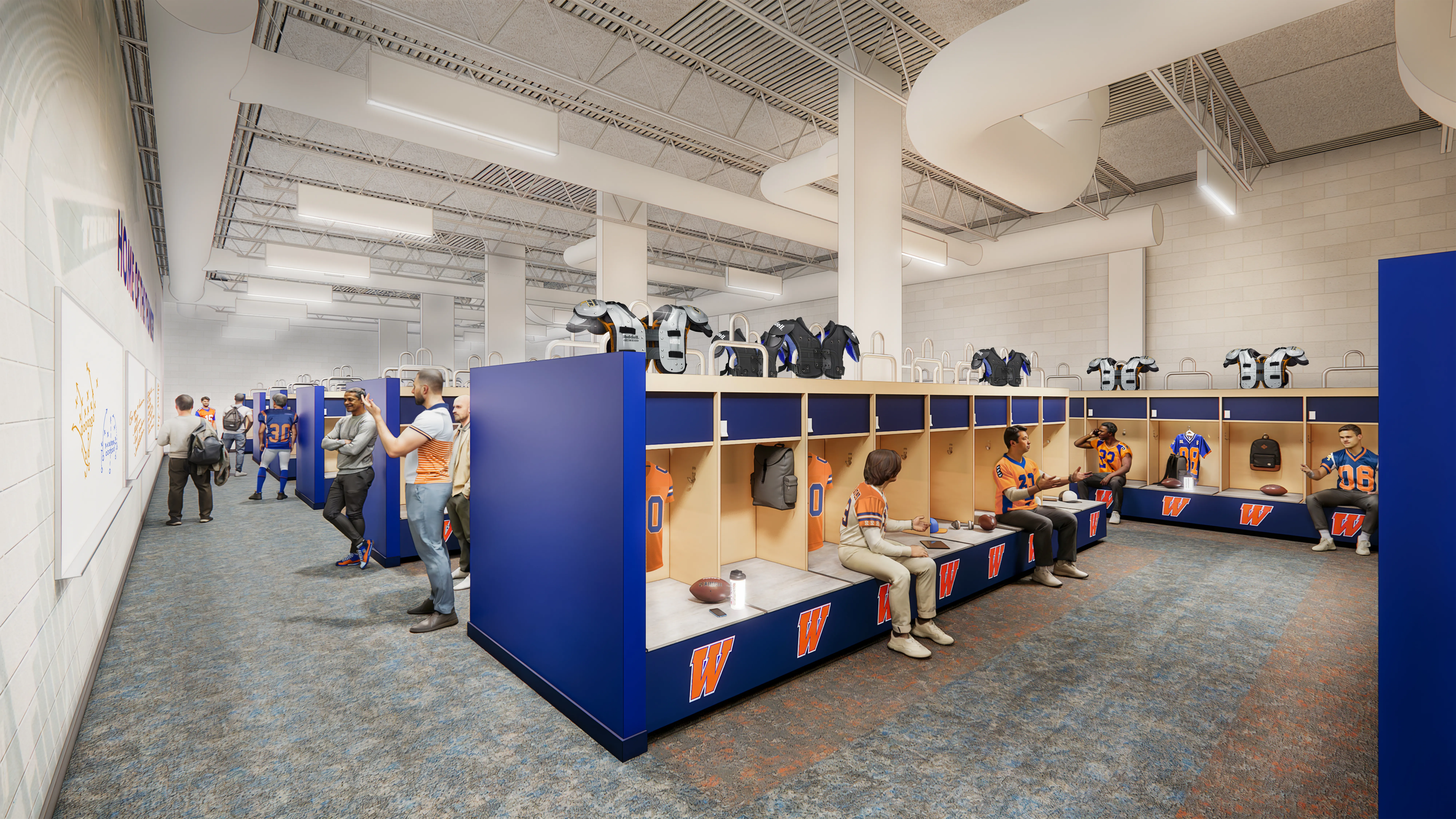 Football Locker Room - High Res
