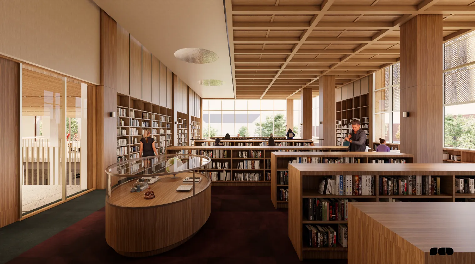 Reading Room Rendering