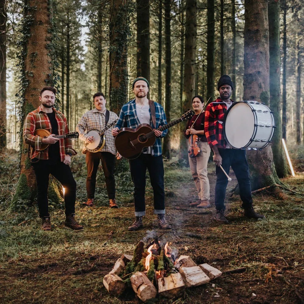 Rend Collective Band in Forest
