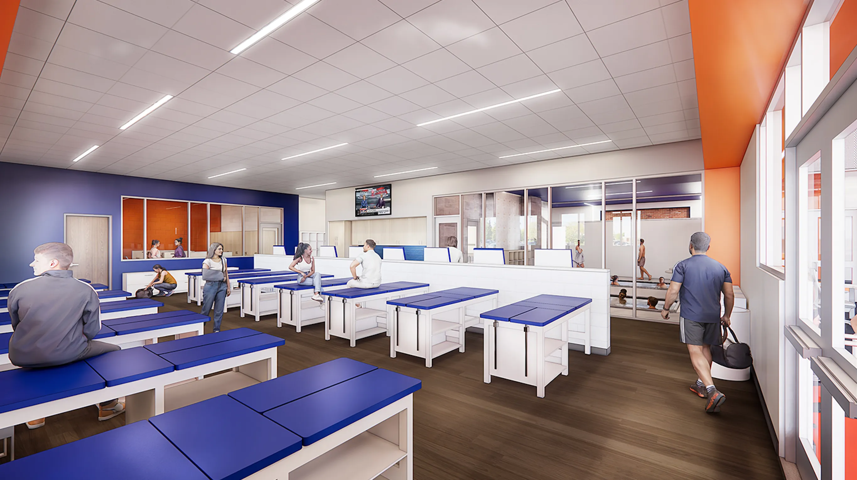 Training Room Rendering