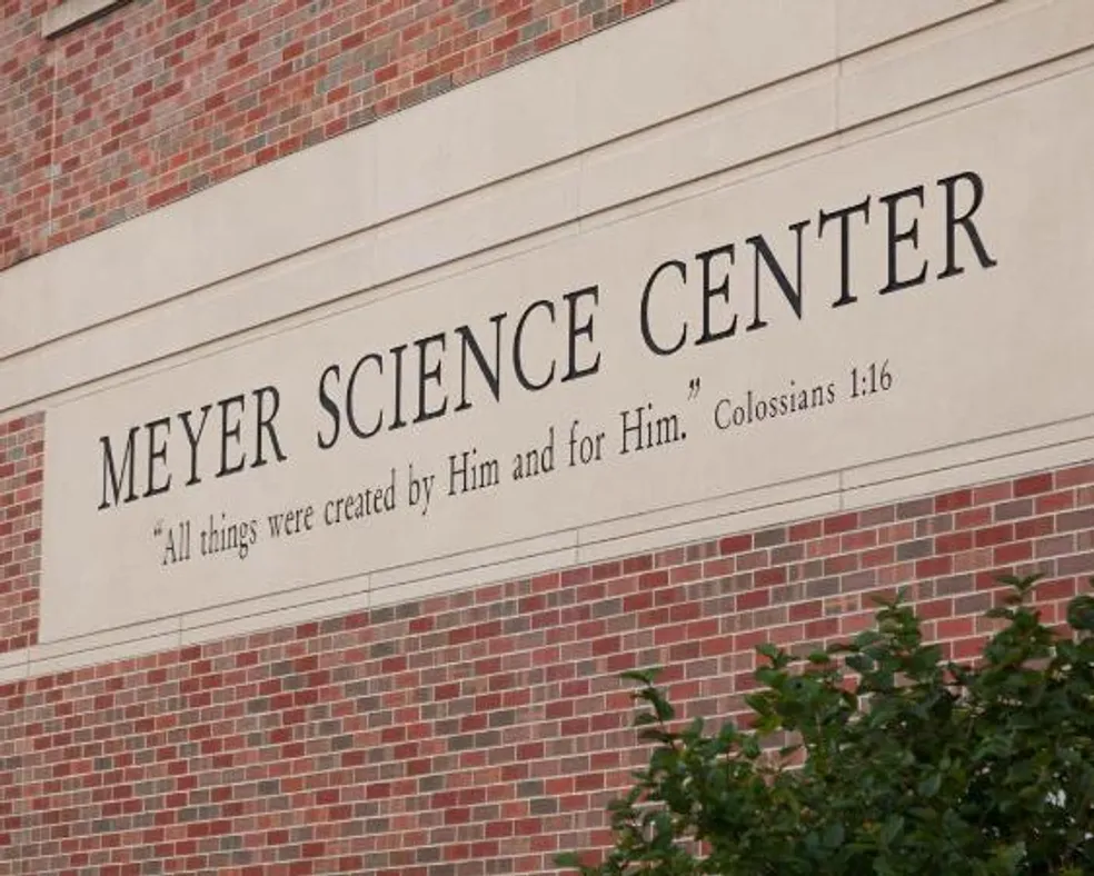 Meyer Science Center Sign