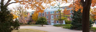 Memorial Student Center in Fall