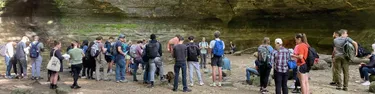 Wheaton Geology Students at Starved Rock