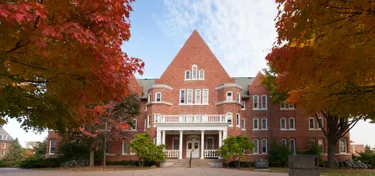 Williston Hall in Autumn