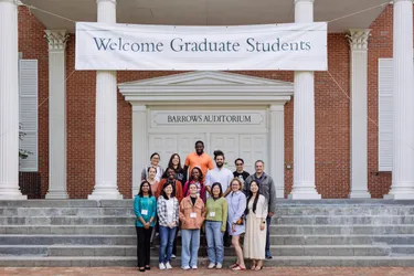 Graduate Students at Orientation Fall 2024