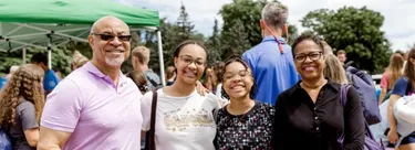 Wheaton College Family at Passage Orientation