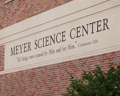 Meyer Science Center Sign