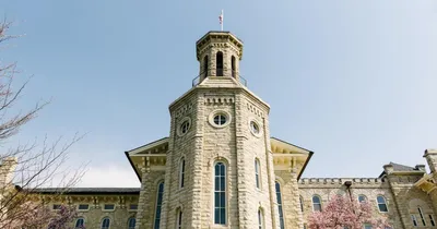 Blanchard Tower in Spring