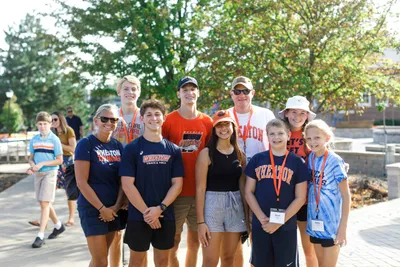 Family Picture at Wheaton College
