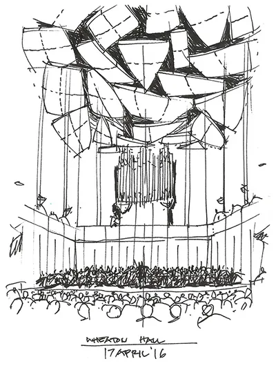 Concert Hall sketch