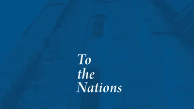 to the nations podcast graphic