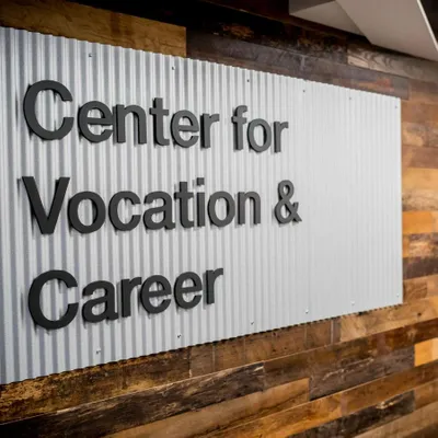 Center for Vocation and Career Sign