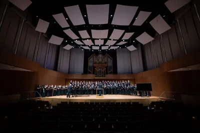 Choral Showcase 2022 in the Armerding Concert Hall
