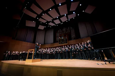 Concert choir in Armerding Concert Choir