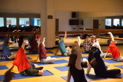 Summer Music Camp class on Alexander technique