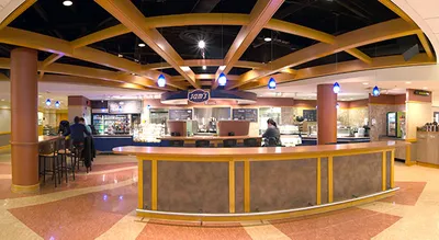 Interior of a coffee shop