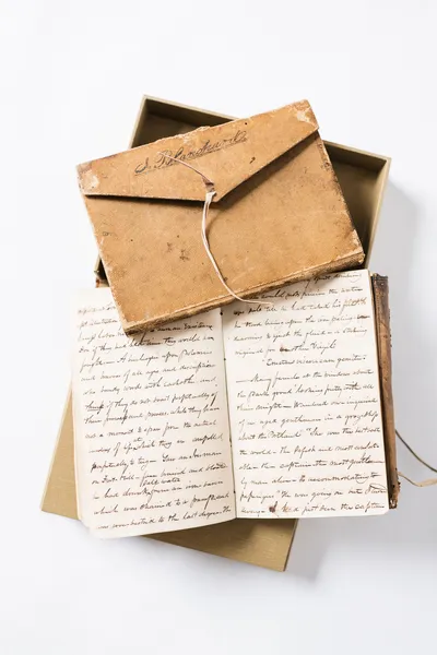 Jonathan Blanchards Diary - Housed in Archives and Special Collections