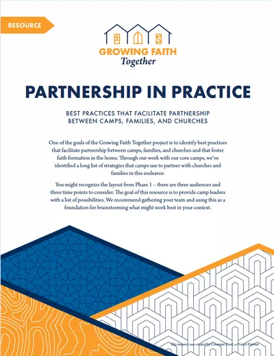 Cover of Partnership in Practice