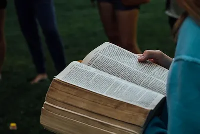 An open book