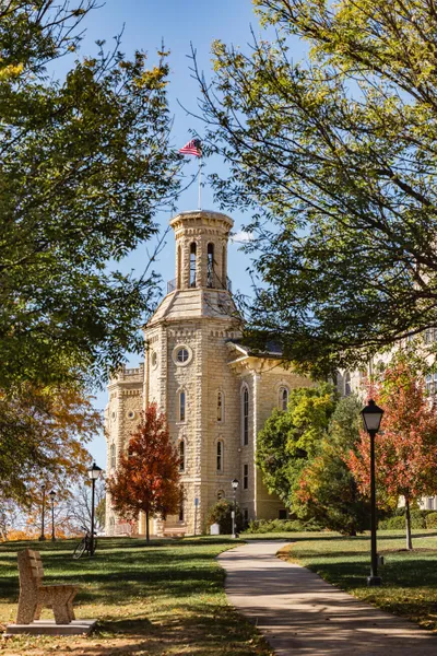 Blanchard Tower in Autumn