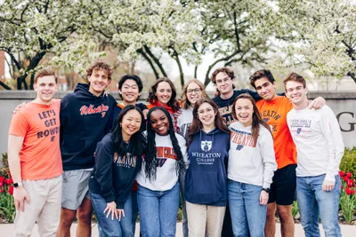 Wheaton College Orientation Committee in Wheaton Swag 2024