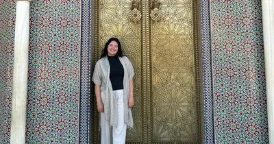 Heather Ganfield in Morocco