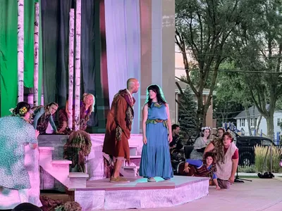 Wheaton College Arena Theater students and alumni perform Shakespeare in the Park
