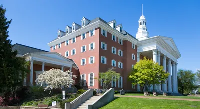 Spring and Billy Graham Hall 