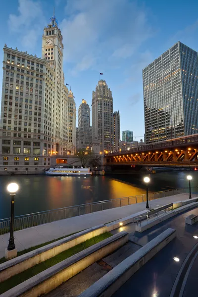 Chicago River and Skyline
