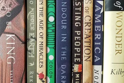 Publications on shelf