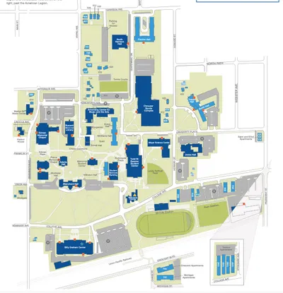 Wheaton College Campus Map