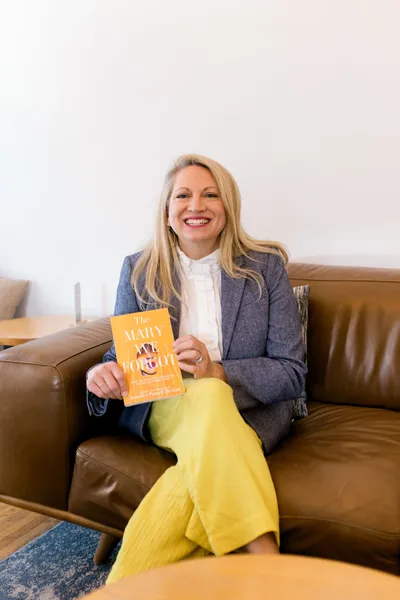 Jennifer McNutt with Mary We Forgot Book - Photo Credit: Diana Rowan