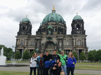 Communication Dept Students on Germany Switzerland Trip