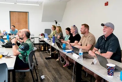 Students in M.A. in Leadership Class