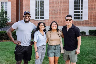 Graduate Students at Orientation