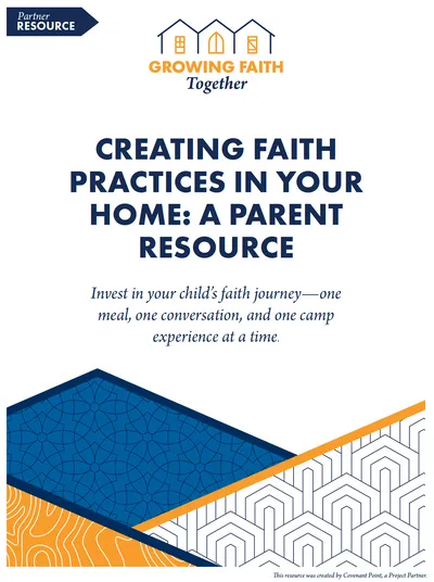 Cover of Creating Faith Practices Resource