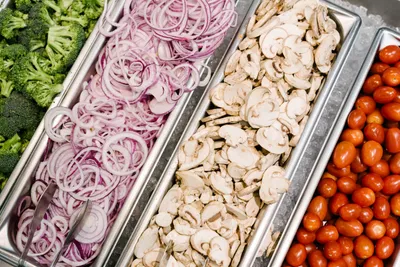 Salad bar in Anderson Commons - Horizontal