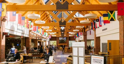 Anderson Commons interior entry