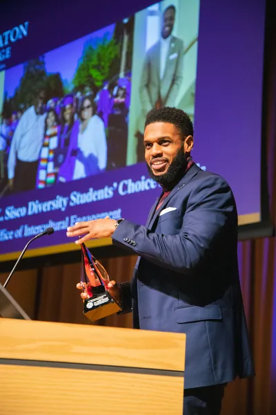 Stephen Cartwright at Sisco Diversity Awards 2023