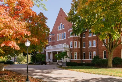 Williston Hall in Autumn