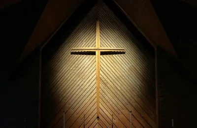 cross-on-wall