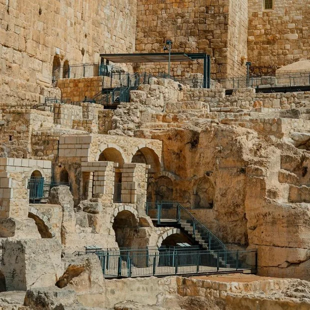 ruins in Ancient Israel