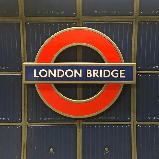 Tube sign - London, England