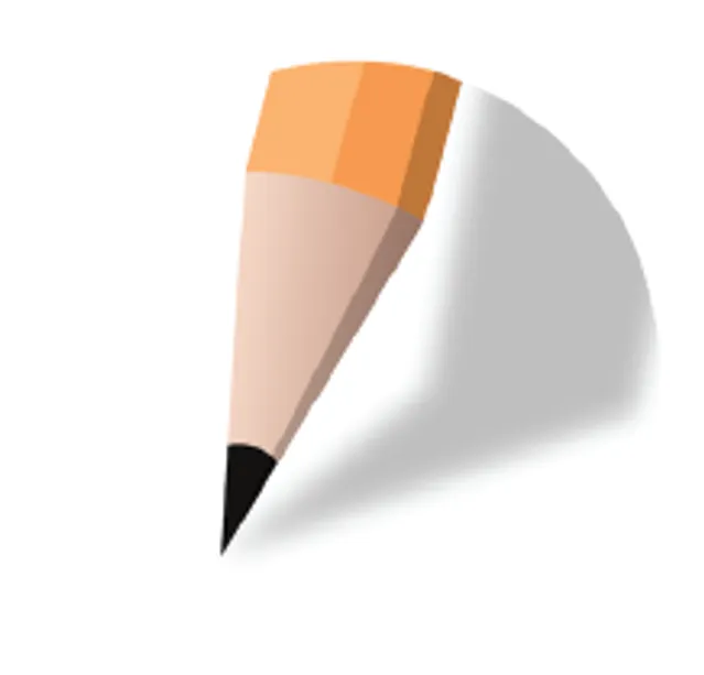 The jotform logo (a pencil tip)