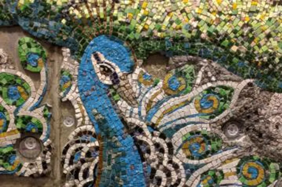 Luminous One Mosaic at Wheaton College