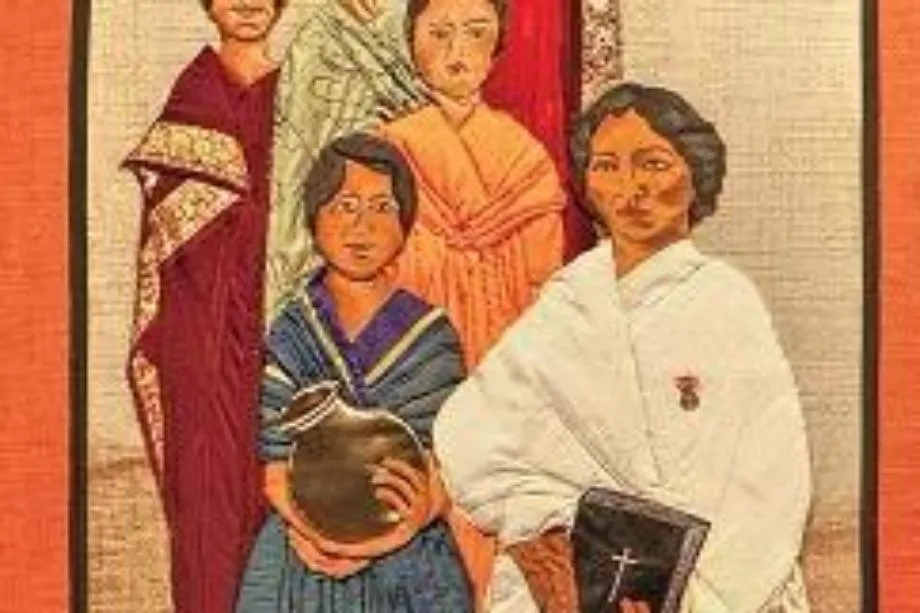 Pandita Ramabai Banner in the Rotunda of Witnesses